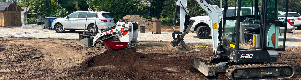 excavation et terrassement résidentiel